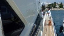 Motor yacht SVEA -  Side Deck
